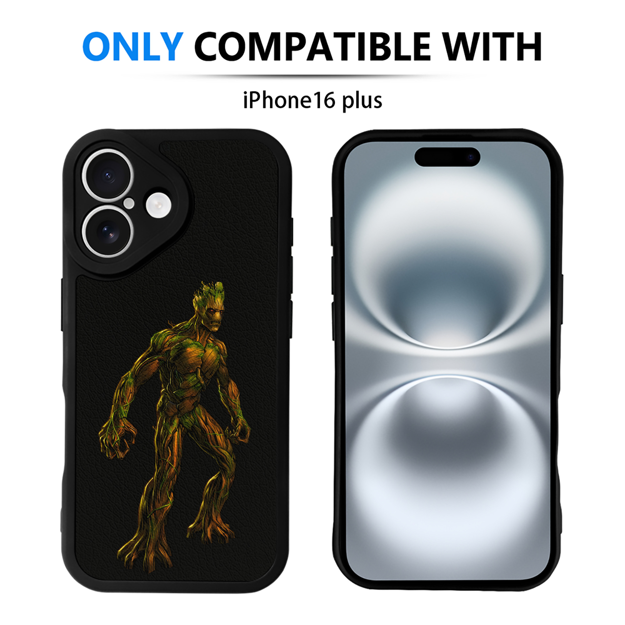 （画像用） アベンジャーズ The Avengers 【iPhone 16シリーズ対応】シリコンスマホケース（レザー調） 材質：シリコン